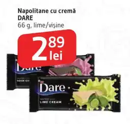 Supeco Napolitane cu cremă DARE Ofertă
