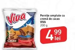 Supeco Perniţe umplute cu cremă de cacao VIVA Ofertă