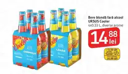 Supeco Bere blondă farǎ alcool URSUS Cooler Ofertă