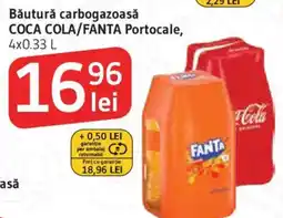 Supeco Băutură carbogazoasă COCA COLA/FANTA Portocale Ofertă