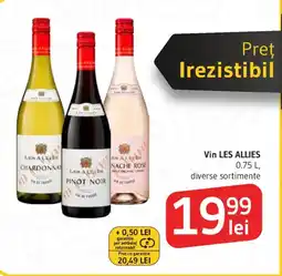 Supeco Vin LES ALLIES Ofertă
