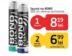Supeco Spumǎ ras BOND Ofertă