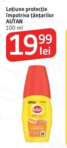 Supeco Loţiune protecţie împotriva țânţarilor AUTAN Ofertă