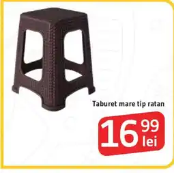 Supeco Taburet mare tip ratan Ofertă
