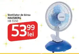 Supeco Ventilator de birou HAUSBERG Ofertă