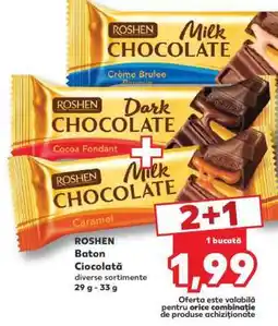 Kaufland ROSHEN Baton ciocolată Ofertă