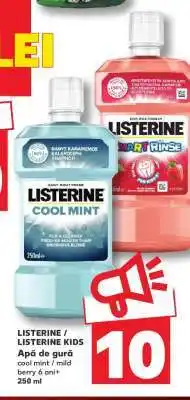 Kaufland LISTERINE / LISTERINE KIDS Ofertă