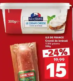 Kaufland ILE DE FRANCE CREMĂ DE BRÂNZĂ Ofertă