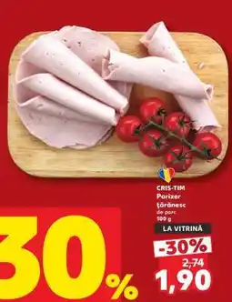 Kaufland CRIS-TIM Parizer țărănesc de porc Ofertă