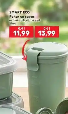 Kaufland SMART ECO Pahar cu capac Ofertă