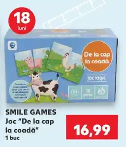 Kaufland SMILE GAMES Joc “De la cap la coadă” Ofertă