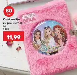 Kaufland Caiet notițe cu pix/ Jurnal Ofertă