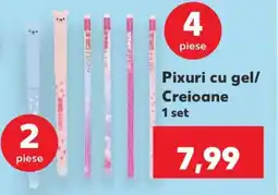 Kaufland Pixuri cu gel/Creioane Ofertă