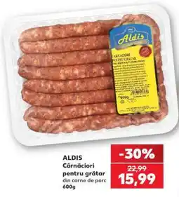 Kaufland ALDIS Cârnațiori pentru grătar Ofertă