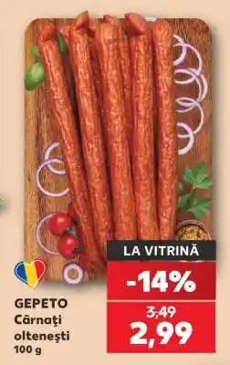Kaufland GEPETO Cârnaţi olteneşti Ofertă