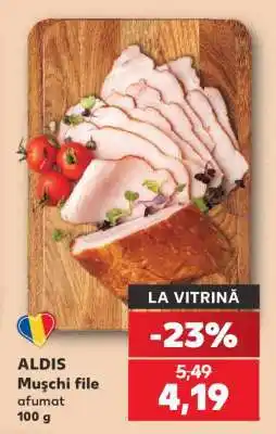 Kaufland ALDIS Mușchi file afumat Ofertă