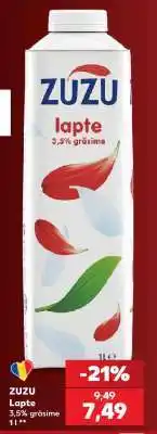 Kaufland ZUZU Lapte Ofertă