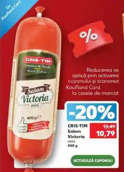 Kaufland CRIS-TIM Salam Victoria mini Ofertă