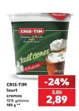 Kaufland CRIS-TIM Iaurt cremos Ofertă