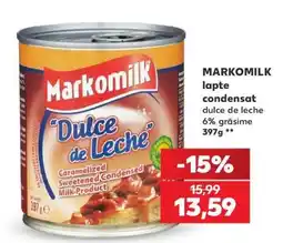 Kaufland MARKOMILK Lapte condensat Ofertă