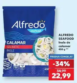 Kaufland ALFREDO SEAFOOD Inele de calamar Ofertă