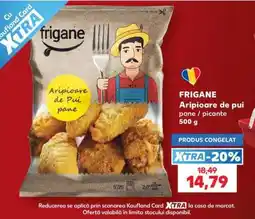 Kaufland FRIGANE Aripioare de pui pane / picante Ofertă
