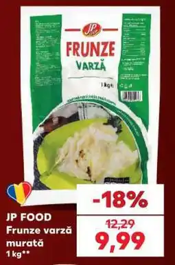 Kaufland JP FOOD Frunze varză murată 1 kg Ofertă