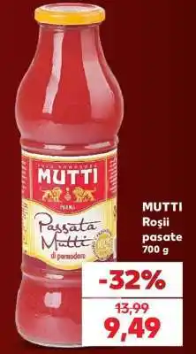 Kaufland MUTTI Roşii pasate 700 g Ofertă