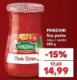 Kaufland PANZANI Sos pesto Ofertă