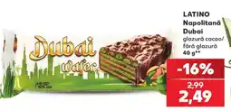 Kaufland LATINO Napolitană Dubai Ofertă