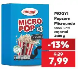 Kaufland MOGYI Popcorn Microunde Ofertă