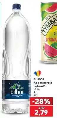 Kaufland BILBOR Apă minerală naturală plată Ofertă