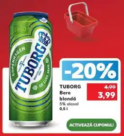 Kaufland TUBORG Bere blondă Ofertă