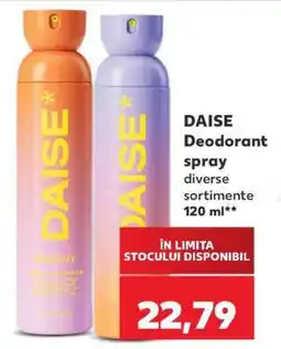 Kaufland DAISE Deodorant spray Ofertă