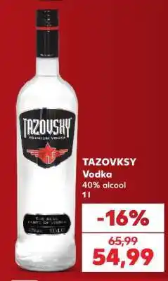 Kaufland TAZOVKSY Vodka Ofertă