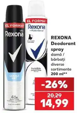 Kaufland REXONA Deodorant spray Ofertă