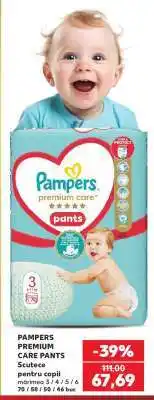 Kaufland PAMPERS PREMIUM CARE PANTS Ofertă