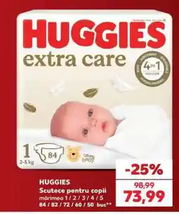 Kaufland HUGGIES Scutece pentru copii Ofertă