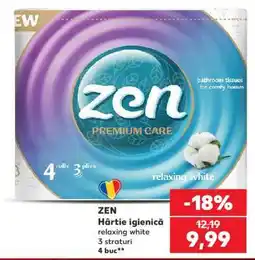 Kaufland ZEN Hârtie igienică Ofertă