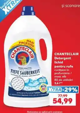 Kaufland CHANTECLAIR Detergent lichid pentru rufe Ofertă