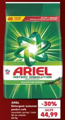 Kaufland ARIEL Detergent automat pentru rufe Ofertă
