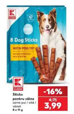Kaufland Sticks Pentru Câine Ofertă