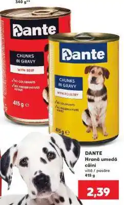 Kaufland DANTE Hrană umedă câini Ofertă