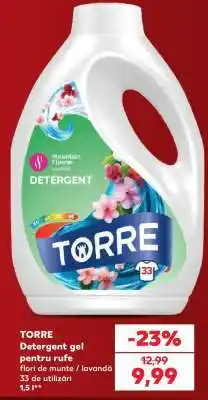 Kaufland TORRE Detergent gel pentru rufe Ofertă
