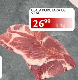 Unicarm Ceafa porc fara os vrac Ofertă