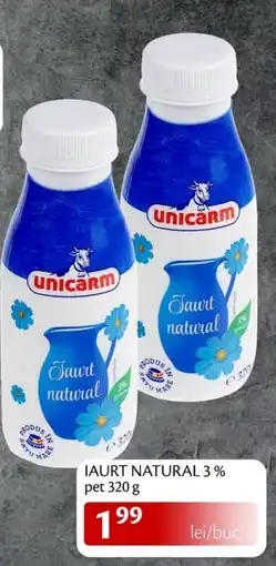 Unicarm Unicarm iaurt natural 3% pet Ofertă