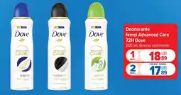 Carrefour Market Deodorante femei Advanced Care 72H Dove Ofertă