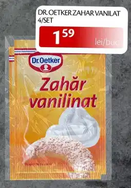 Unicarm Dr. oetker zahar vanilat 4/set Ofertă