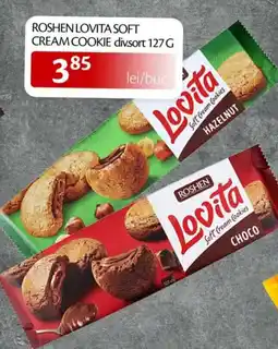 Unicarm Roshen lovita soft cream cookie divsort Ofertă