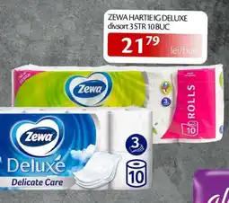 Unicarm Zewa hartie ig deluxe divsort 3 str 10 buc Ofertă